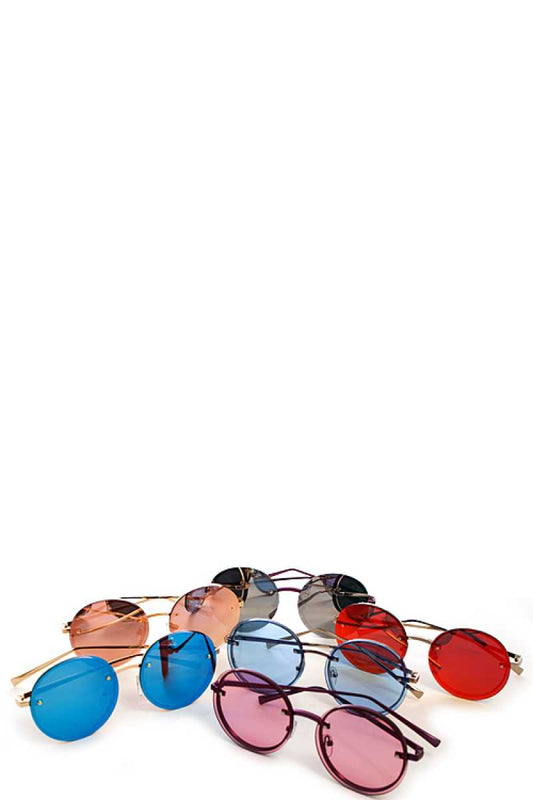 Modern Fashion Round Chic Sunglasses