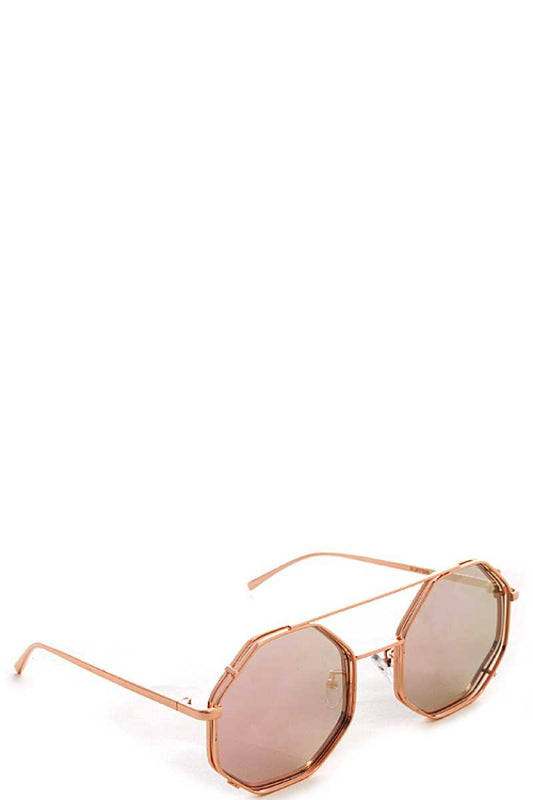 Modern Fashion Angled Sunglasses