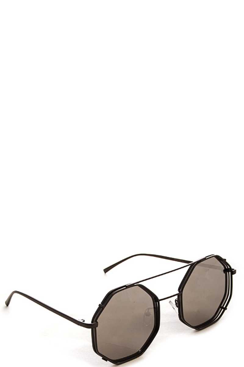 Modern Fashion Angled Sunglasses