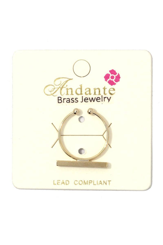 Metal Bar Ring