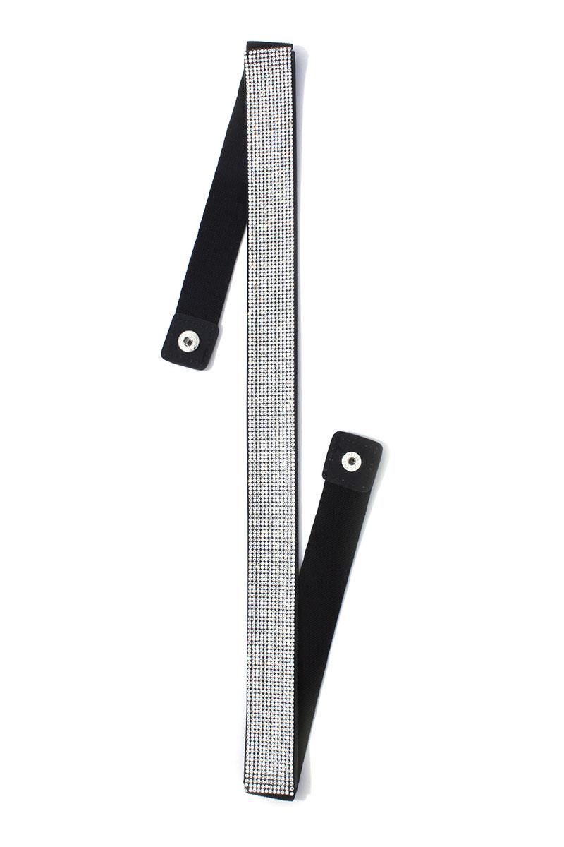 Rhinestone Stretch Belt