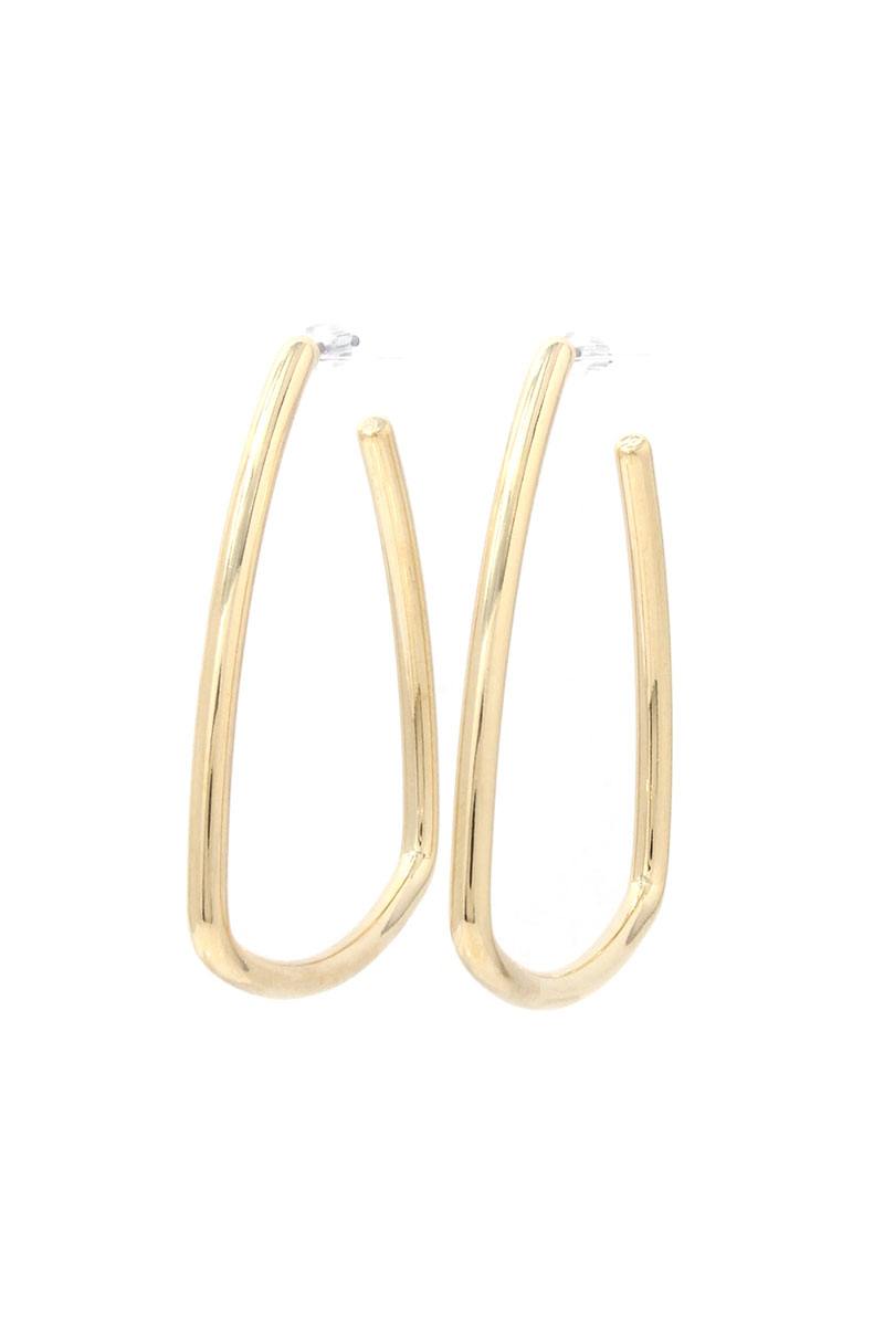 Metal Drop Earring