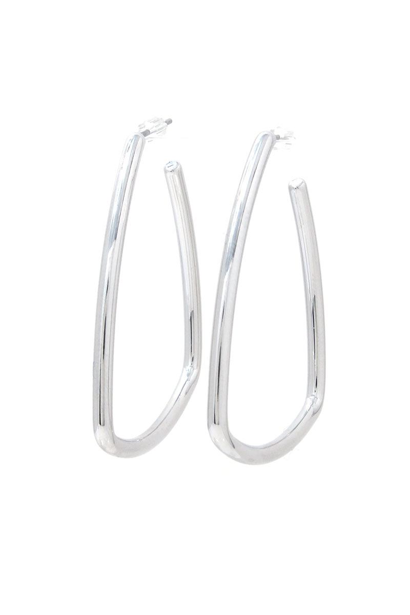 Metal Drop Earring