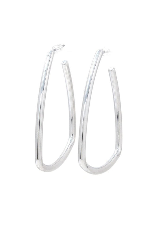Metal Drop Earring