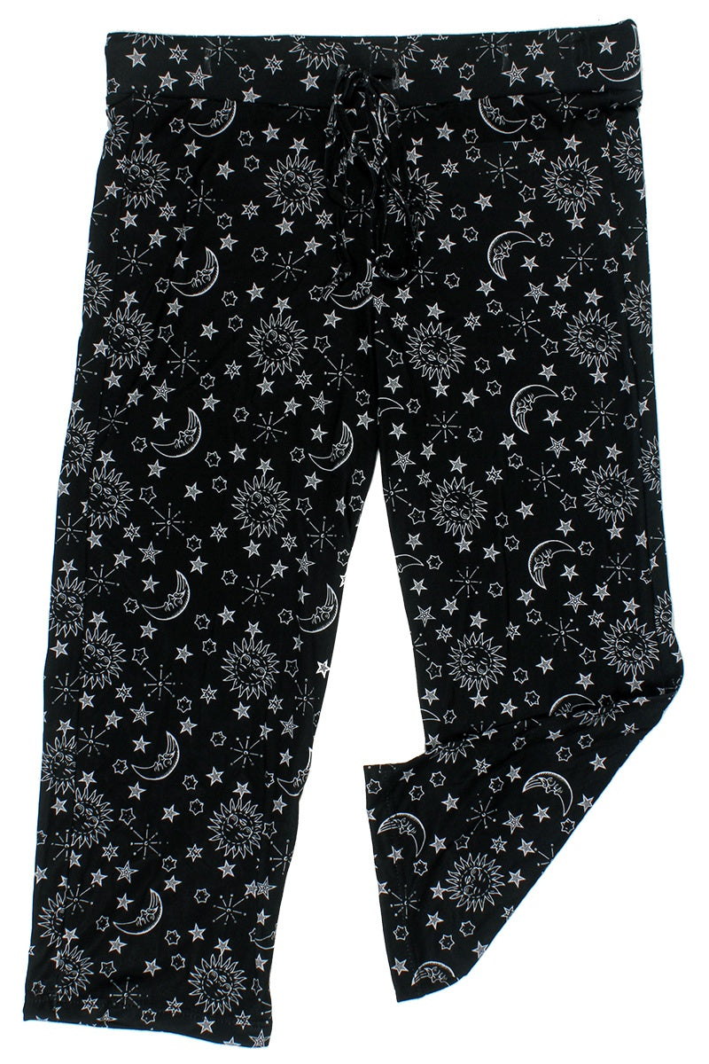 Knit Racerback Tank With Pants Set