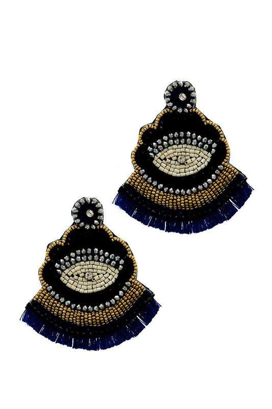 Designer Chic Antic Drop Earring