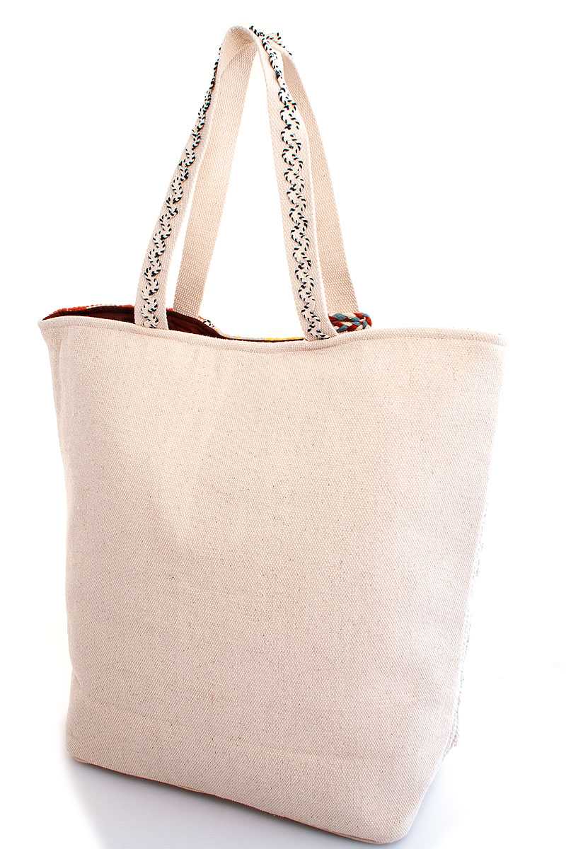 Modern Fashion Soft Chic Fabric Shopper Bag