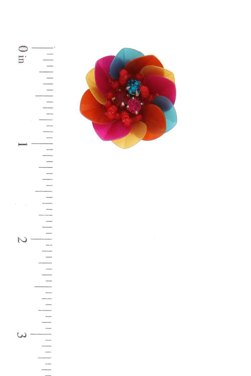 Flower Post Earring