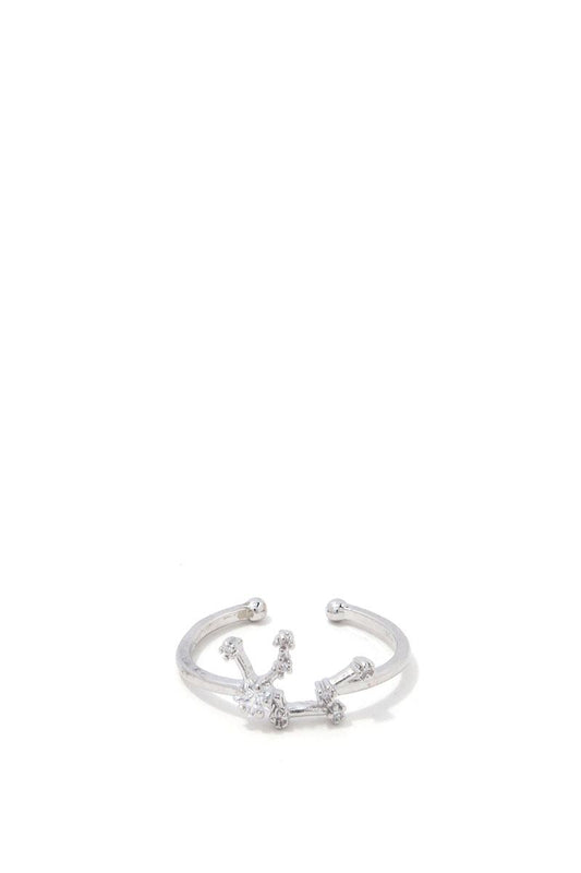 Aquarius Constellation Star Ring