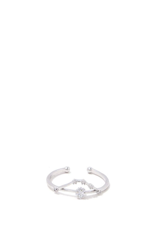 Capricorn Constellation Star Ring