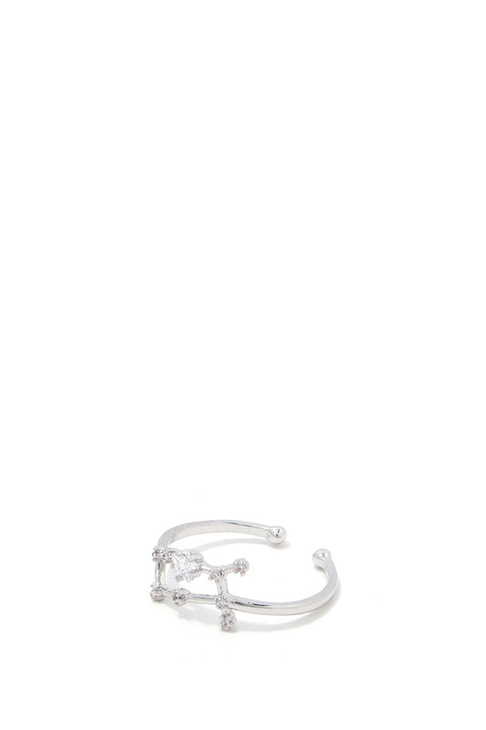 Gemini Constellation Star Ring