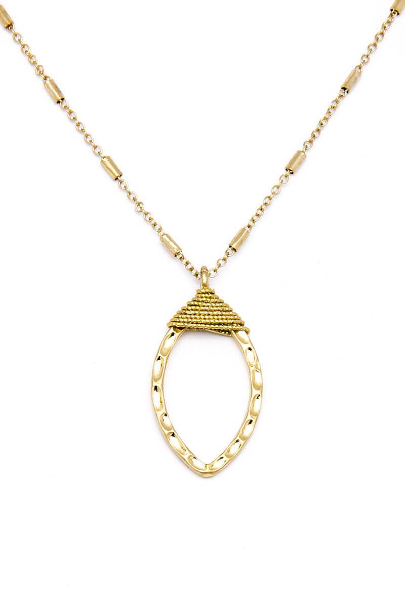 Fashion Oval Chic Necklace