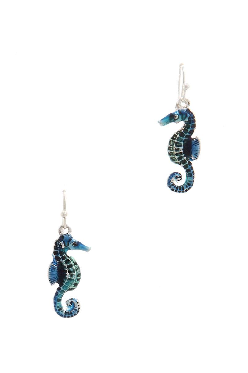 Sea Horse Drop Earring