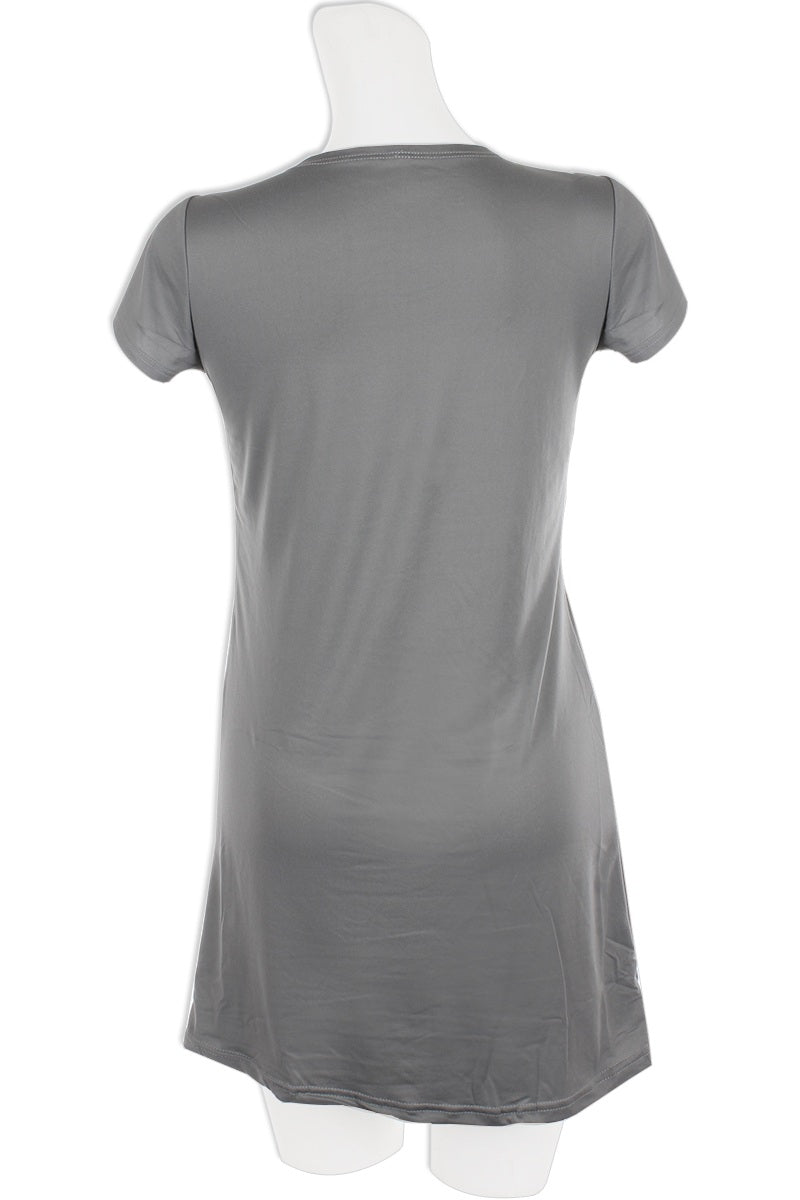 Knit Over Sized Scooped Neck Shirt