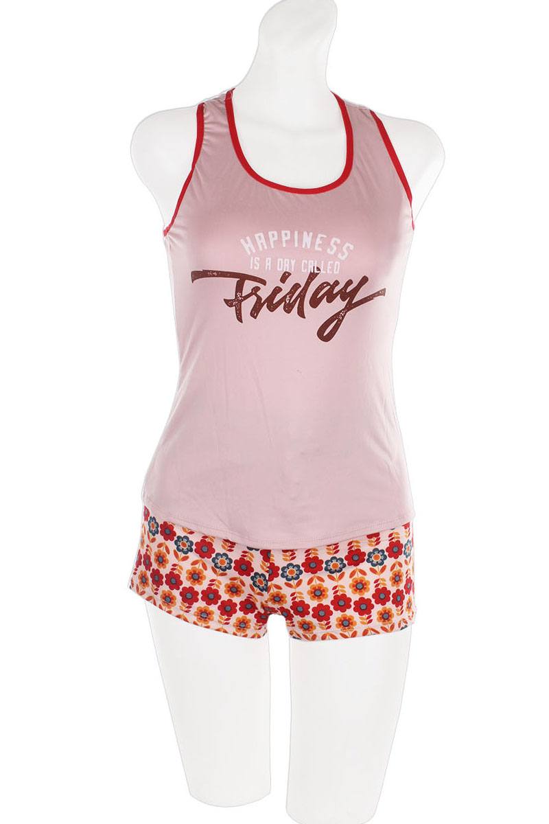 Knit Racerback Tank And Shorts Set