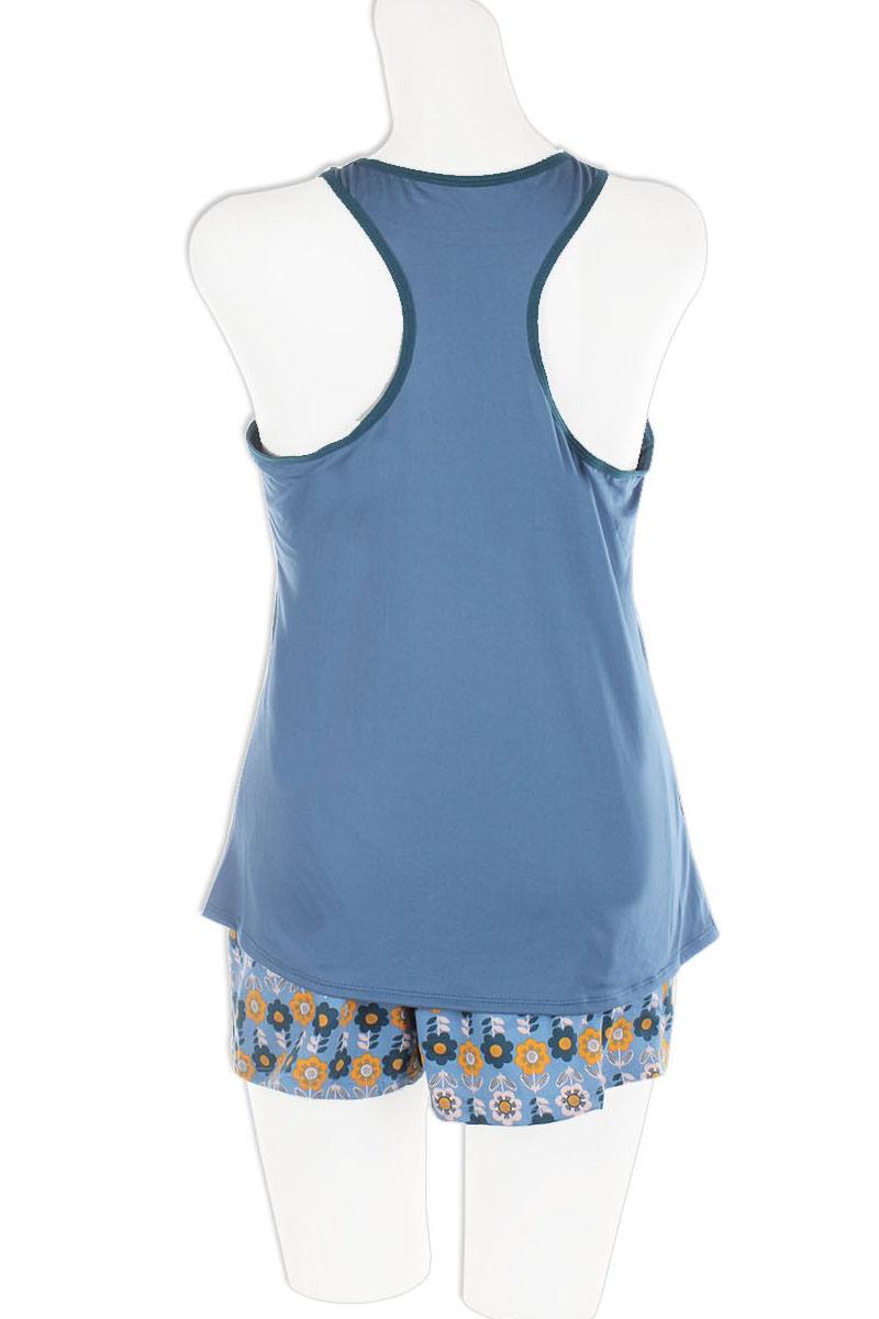 Knit Racerback Tank And Shorts Set