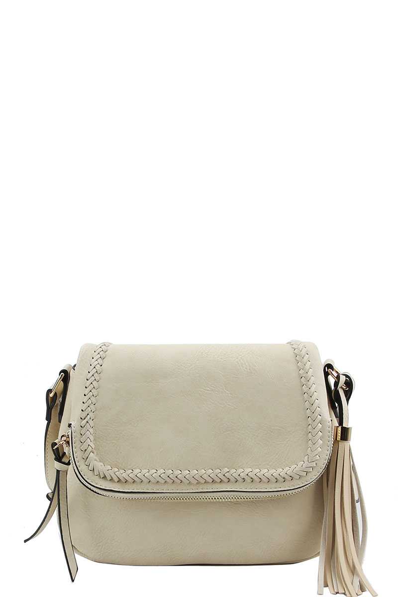 Designer Chic Stylish Tassel Crossbody Bag