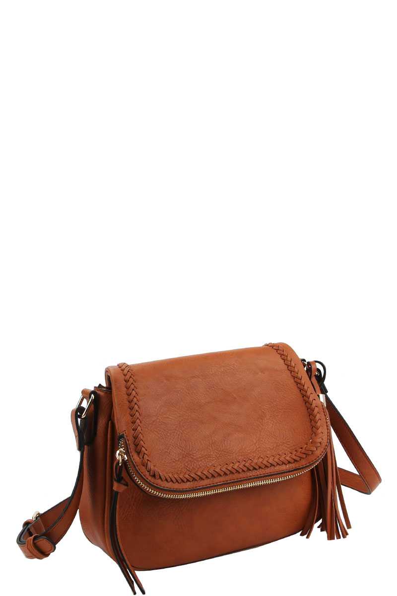 Designer Chic Stylish Tassel Crossbody Bag