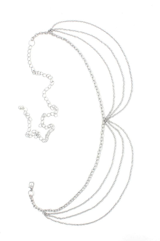 Metal chain belt