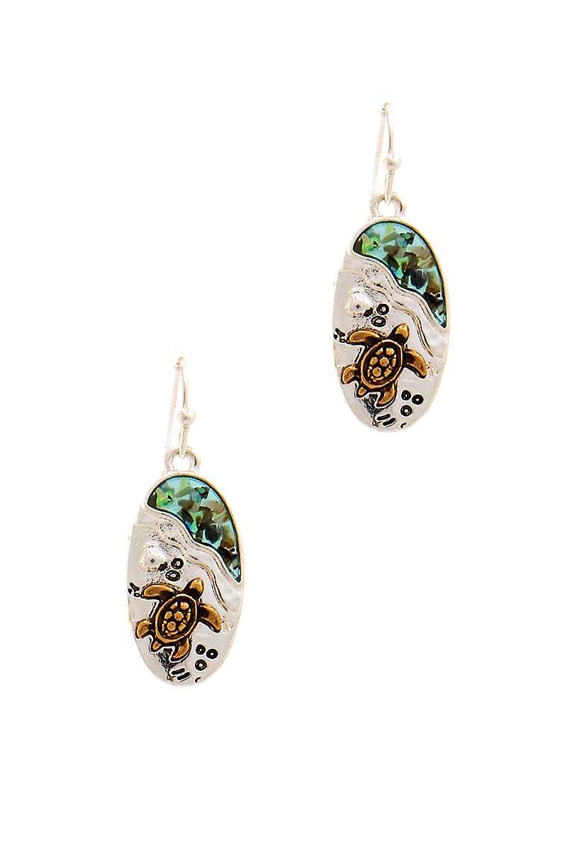 Cute Fashion Sea Turtle Drop Earring