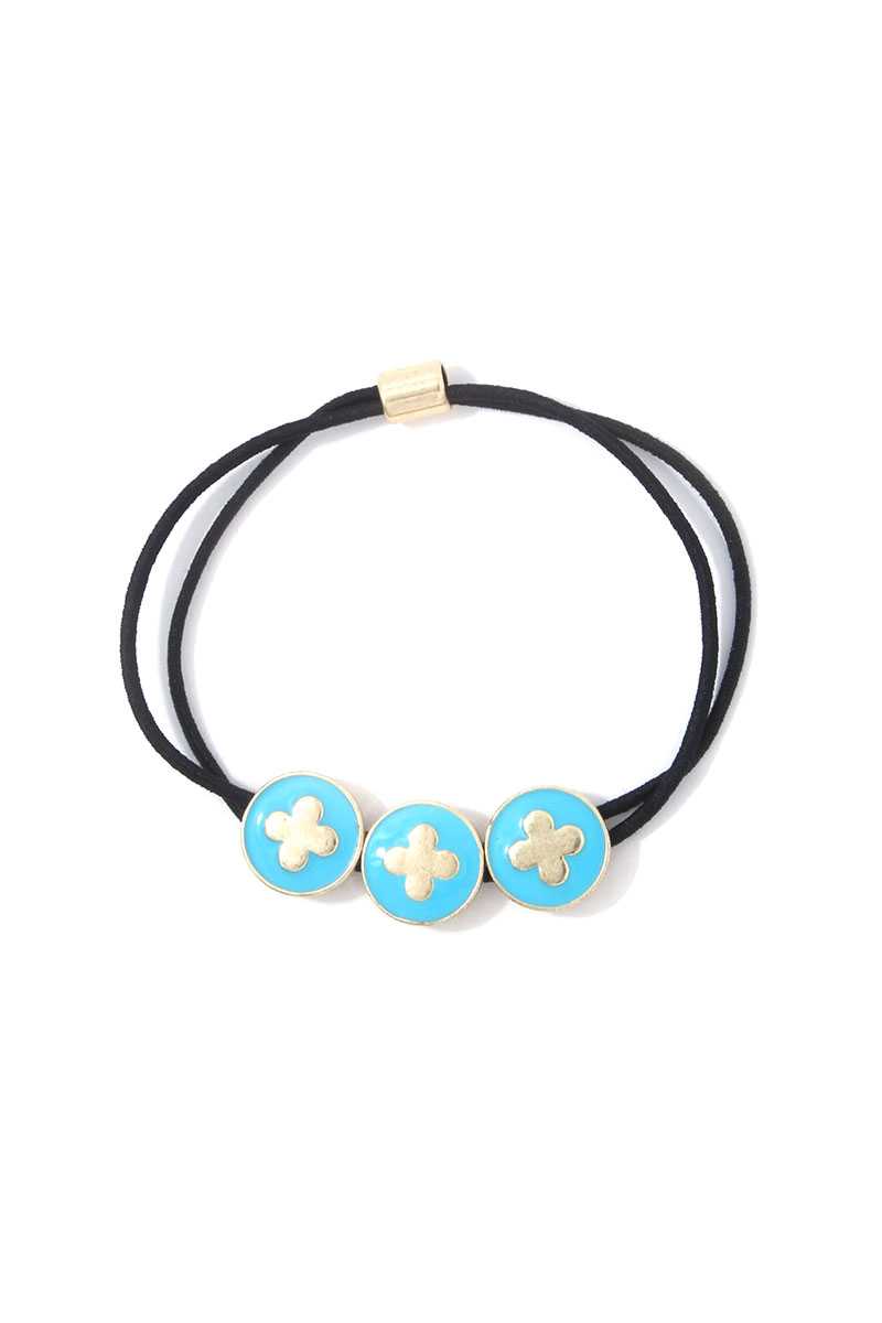 Moroccan Shape Circle Suede Bracelet