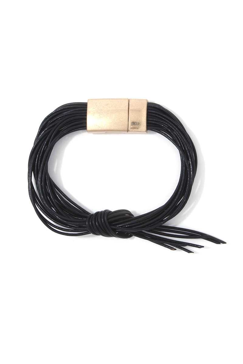 Pu Leather Magnetic Bracelet