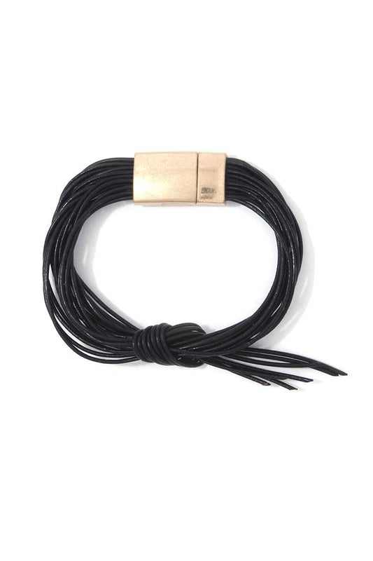 Pu Leather Magnetic Bracelet