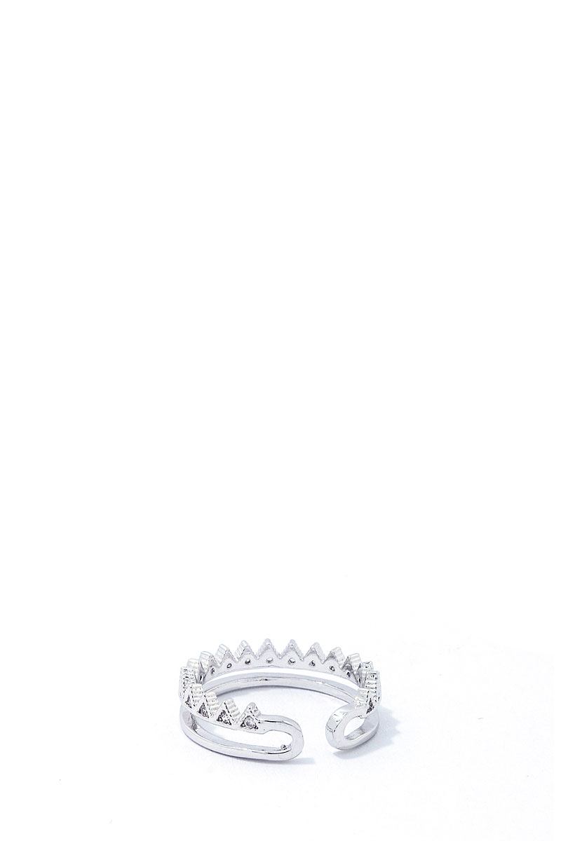 Trendy Fashion Rhinestone Zirconia Ring