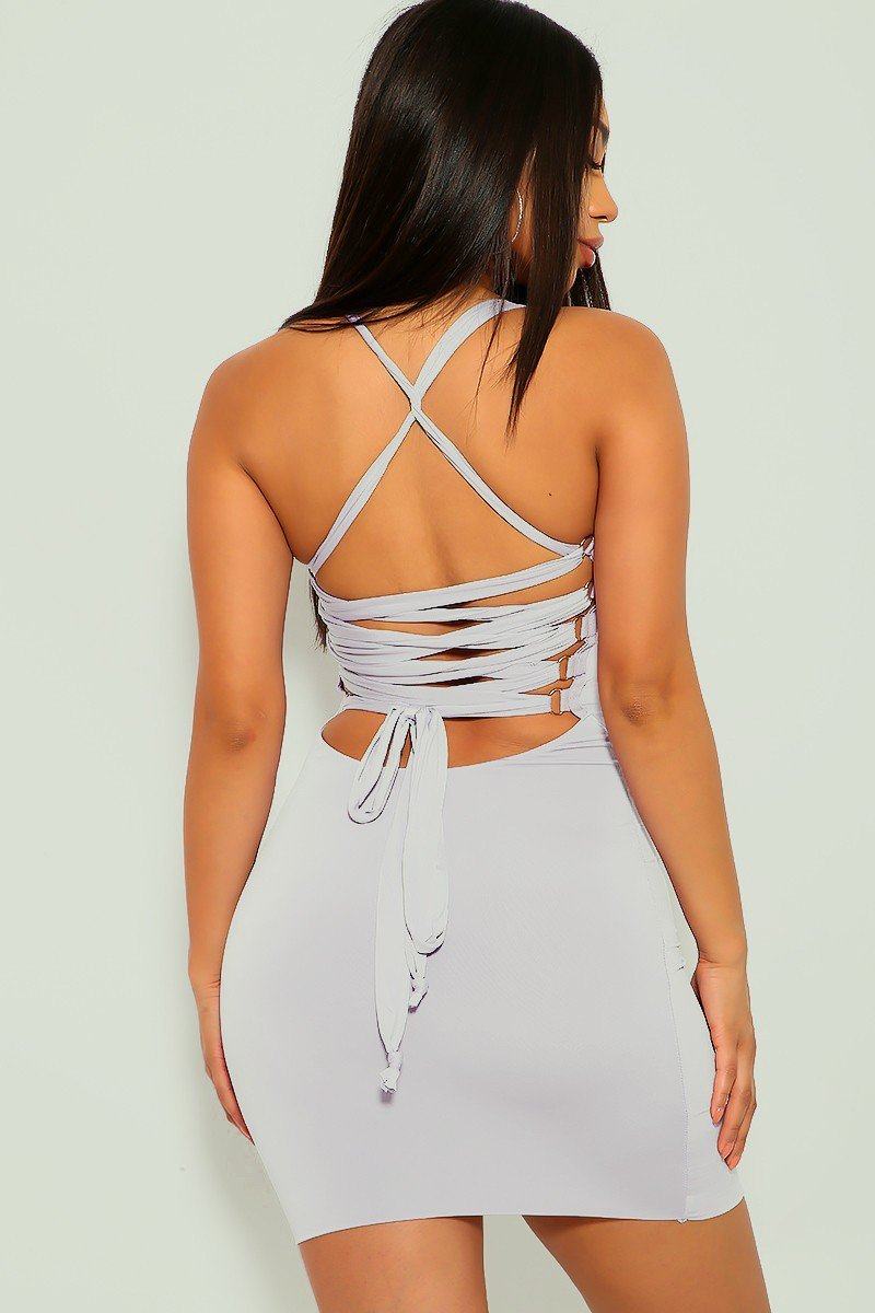 Solid, Sleeveless Bodycon Dress