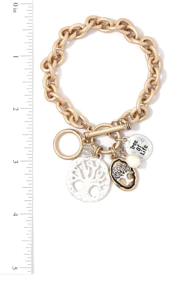 Tree Life Charm Bracelet