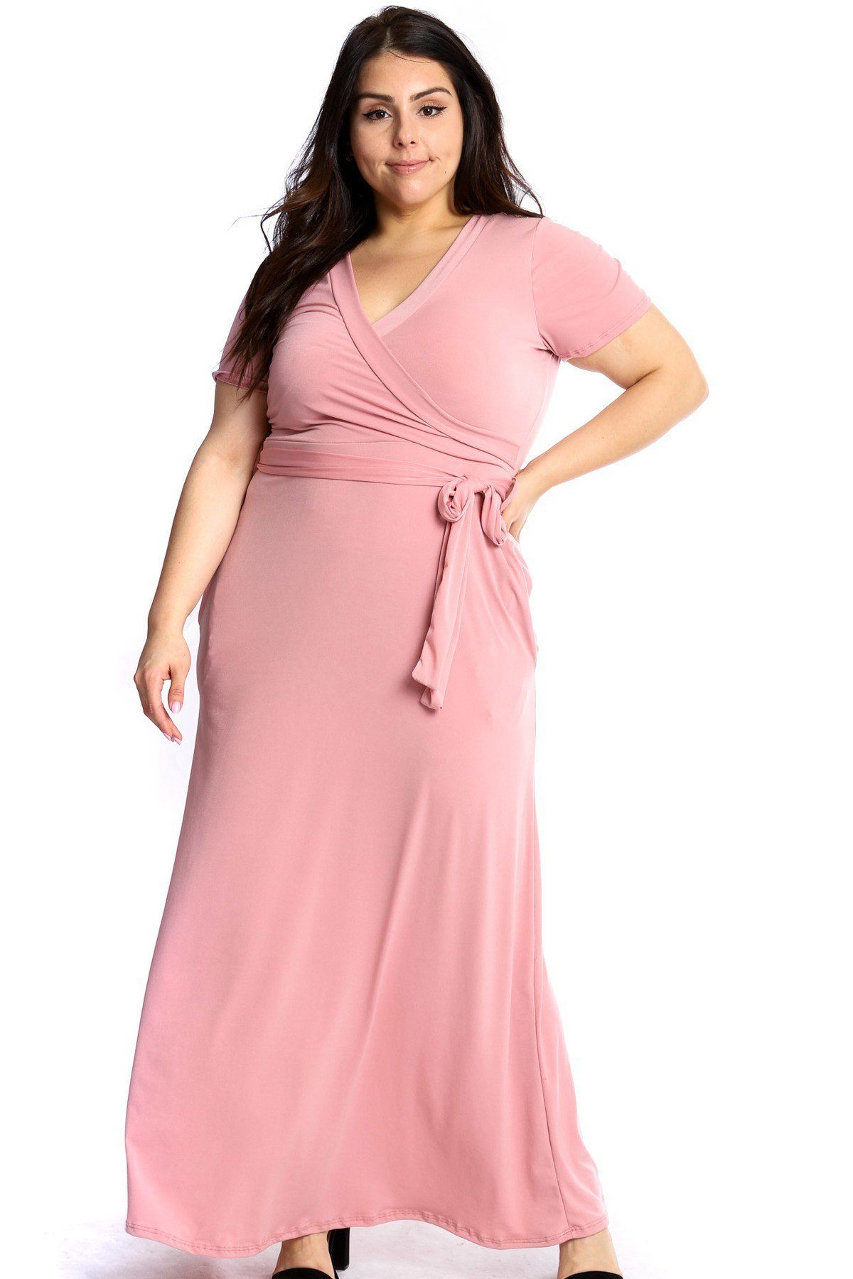 Waist Tie Breathable Summertime Maxi Dress