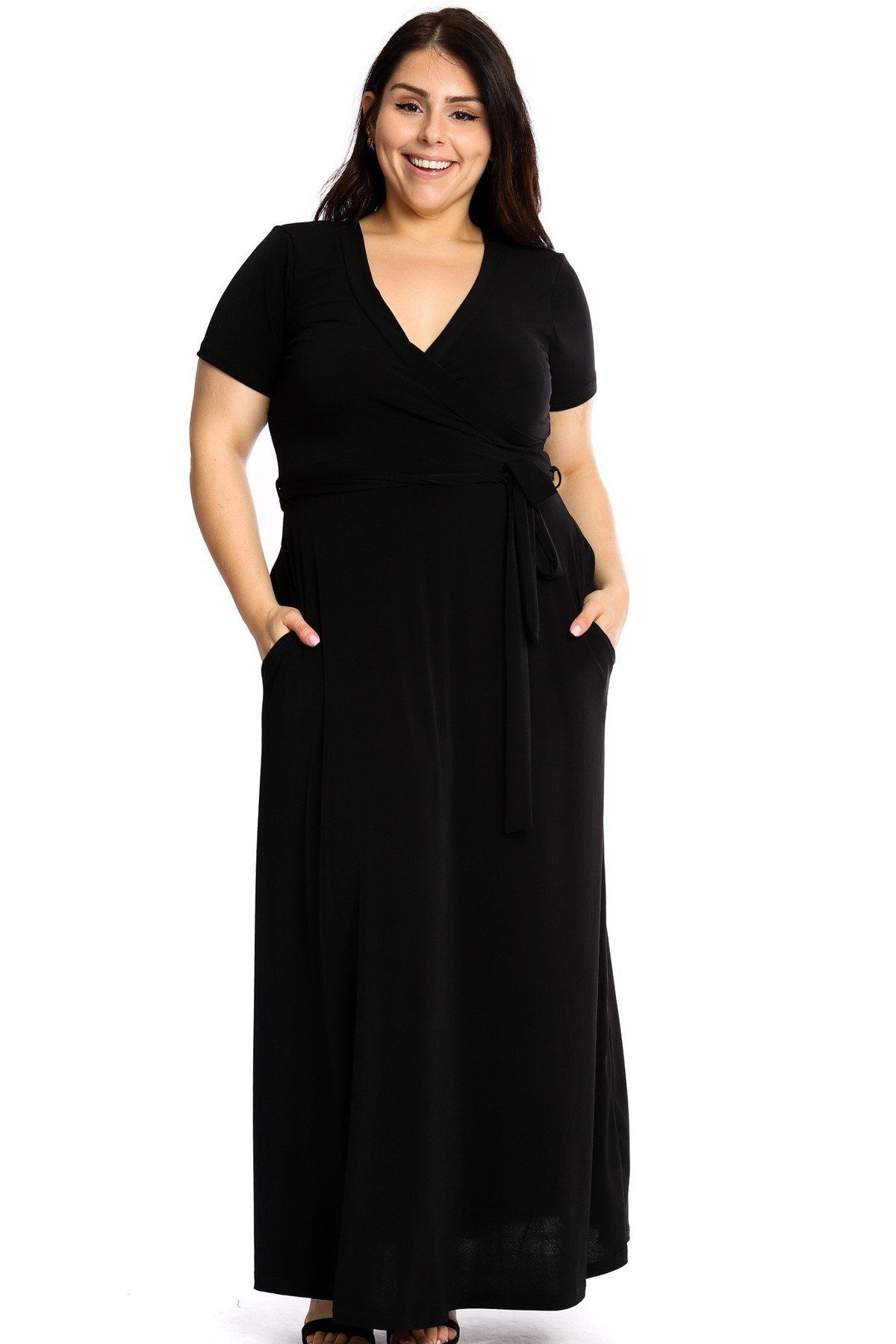 Waist Tie Breathable Summertime Maxi Dress