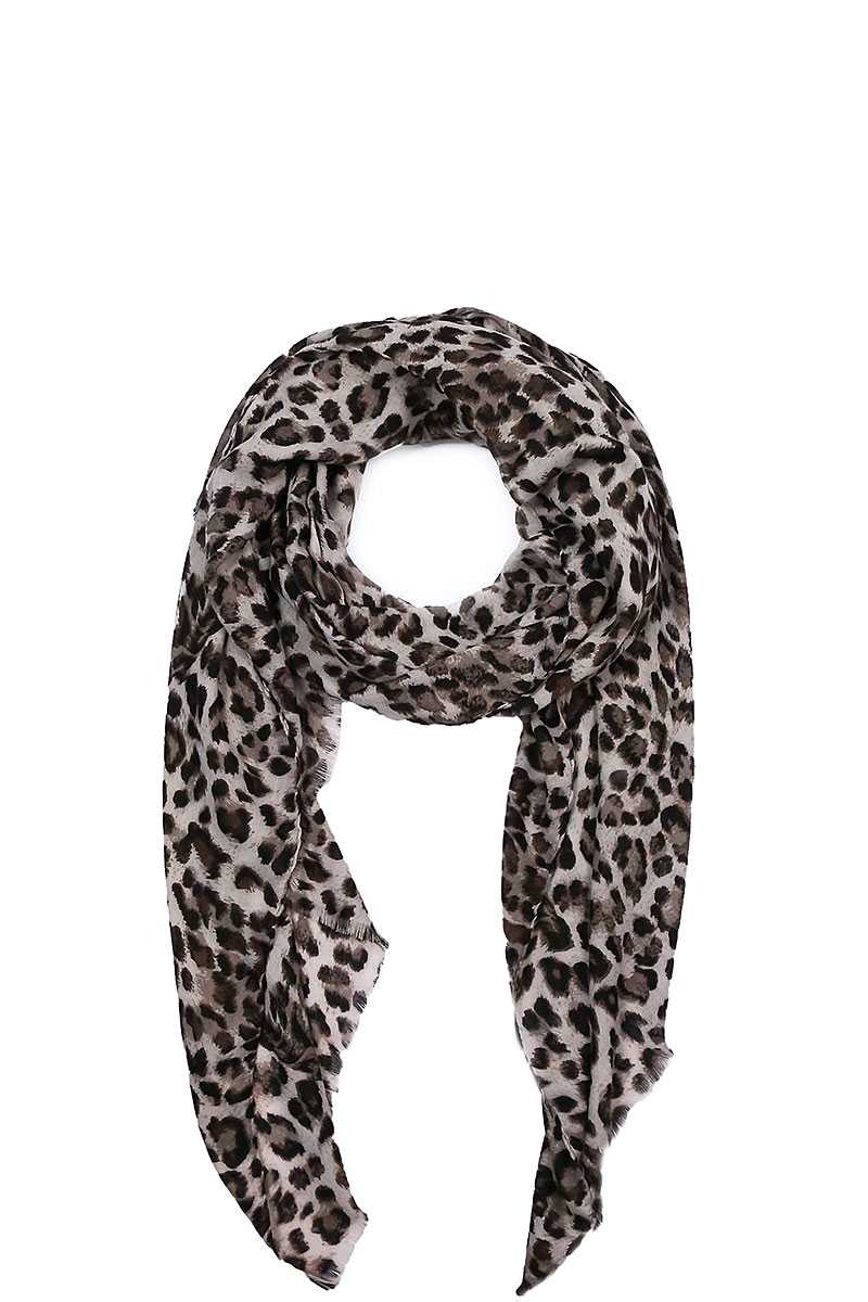 Hot Trendy Leopard Print Scarf