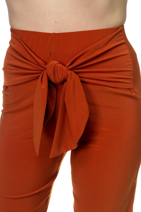 Wrap Waist Tie Pants