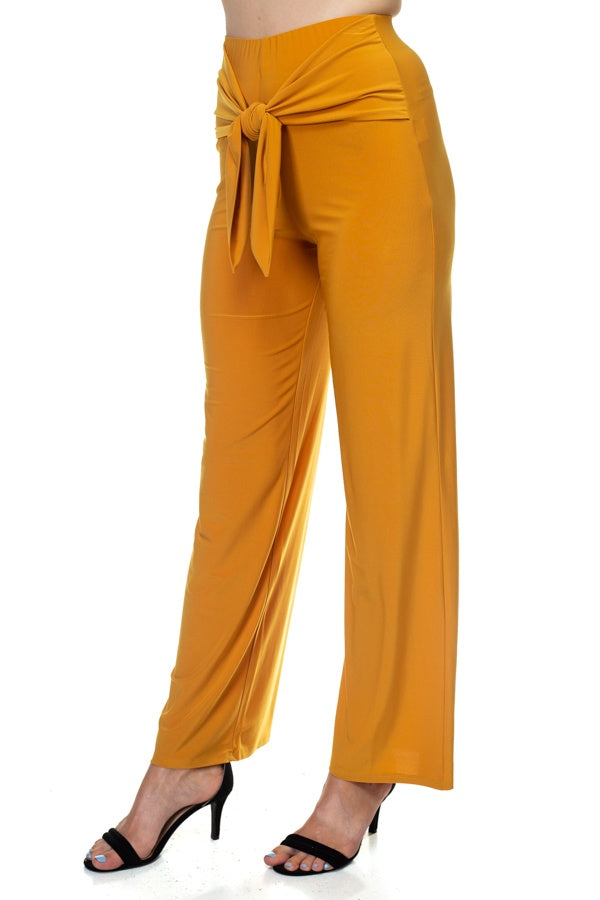 Wrap Waist Tie Pants