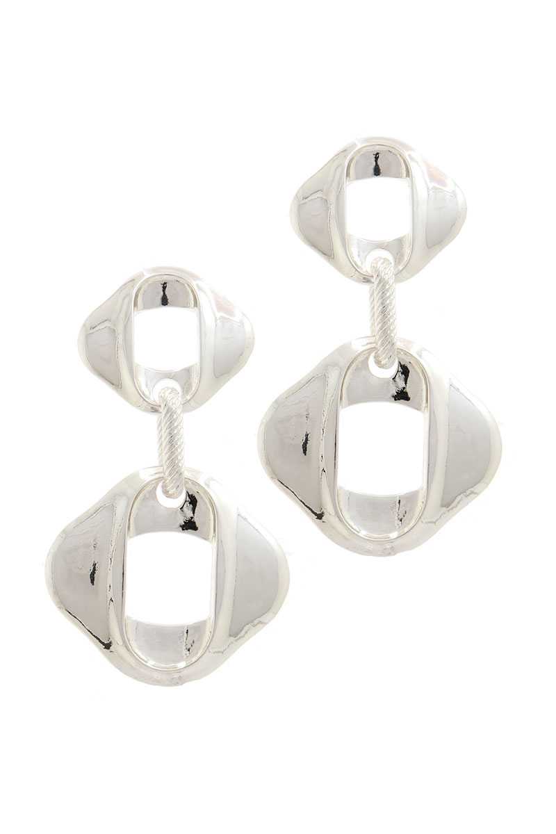 Metal Drop Earring