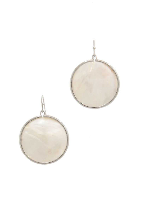 Circle Drop Earring