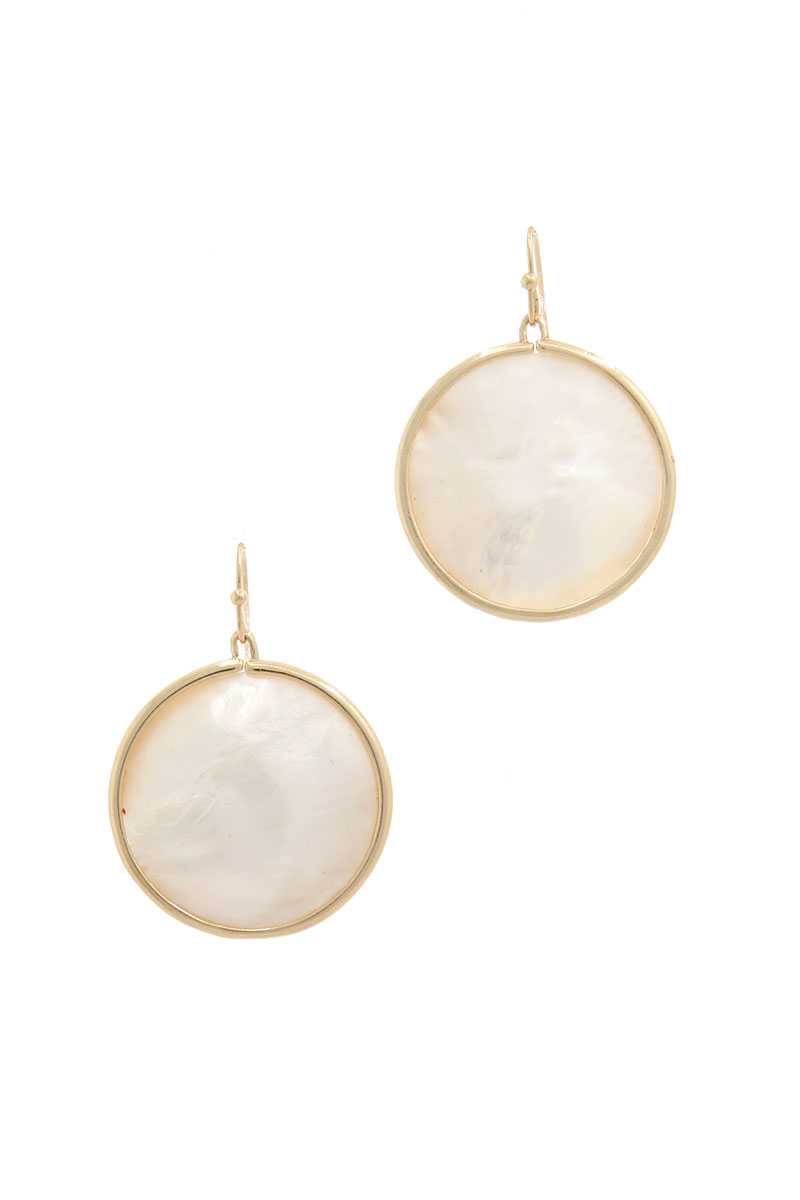 Circle Drop Earring