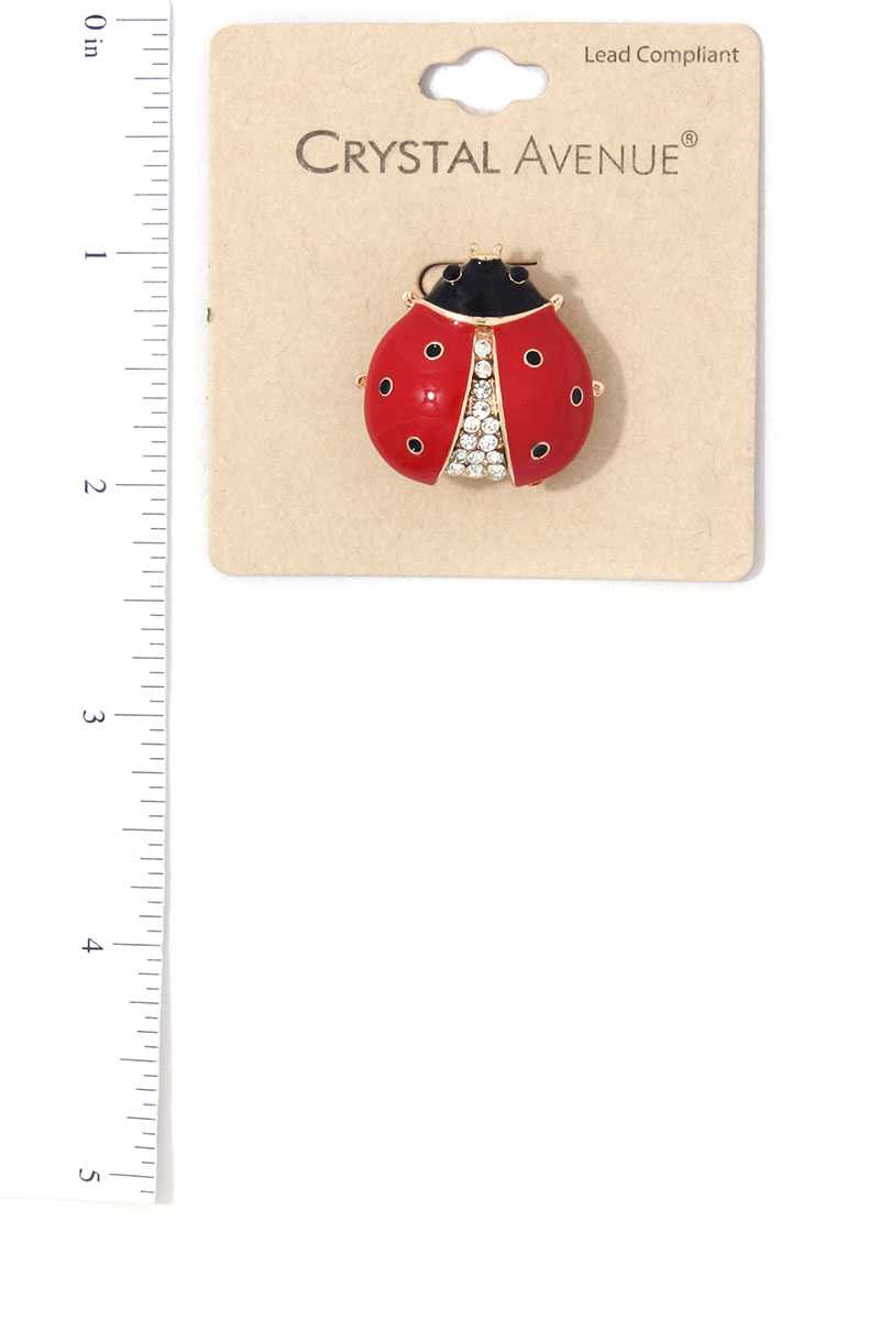 Ladybug Brooch
