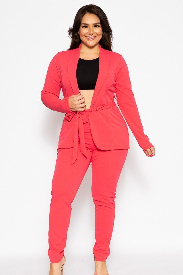 Classic Pant Suit Set