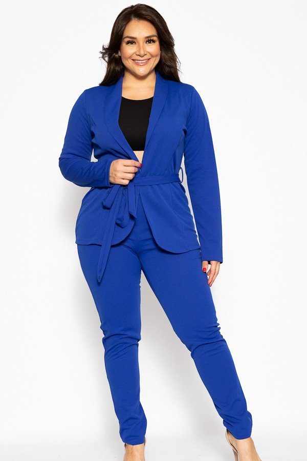 Classic Pant Suit Set