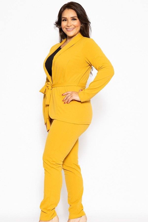 Classic Pant Suit Set