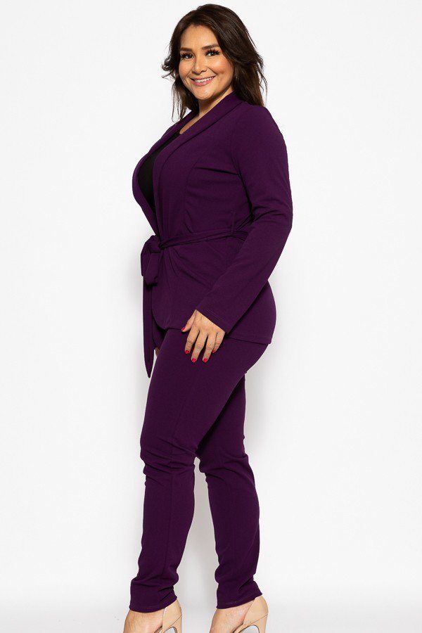 Classic Pant Suit Set