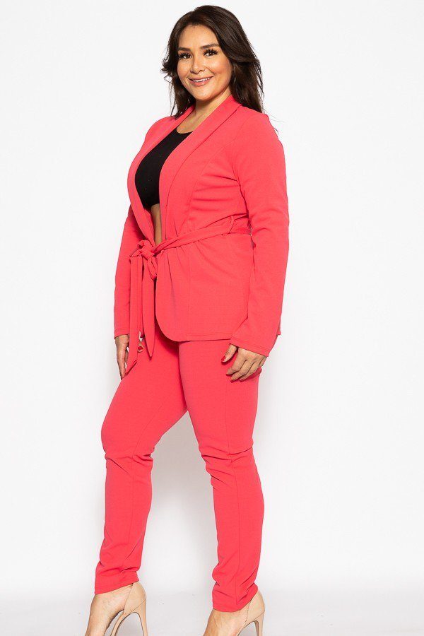 Classic Pant Suit Set