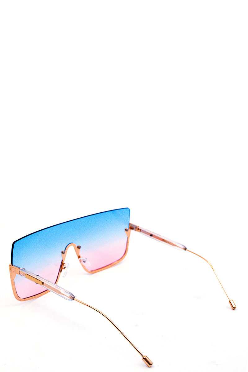 Chic Tint Half Rimless Sunglasses