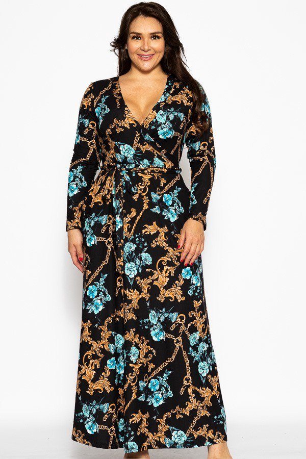 Breathable Autumn Maxi Dress