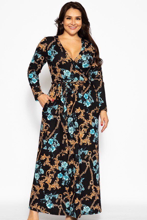 Breathable Autumn Maxi Dress