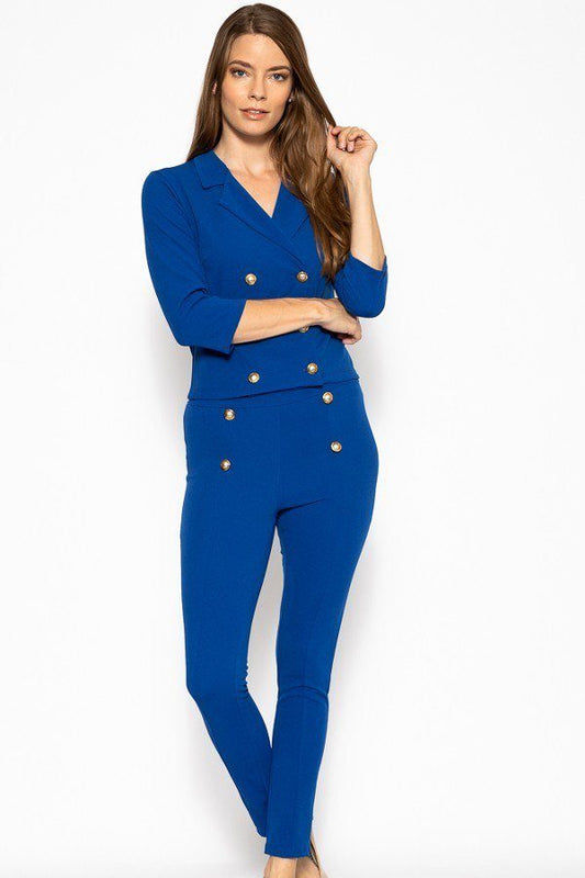 Classic Pant Suit Set