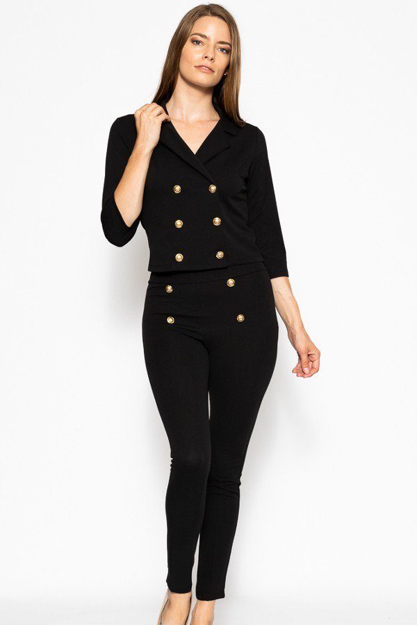Classic Pant Suit Set
