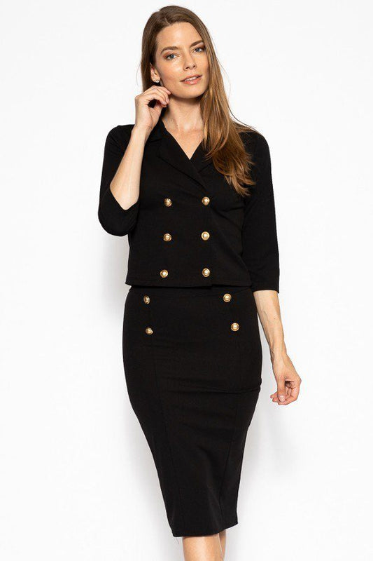 Classic Skirt Suit Set